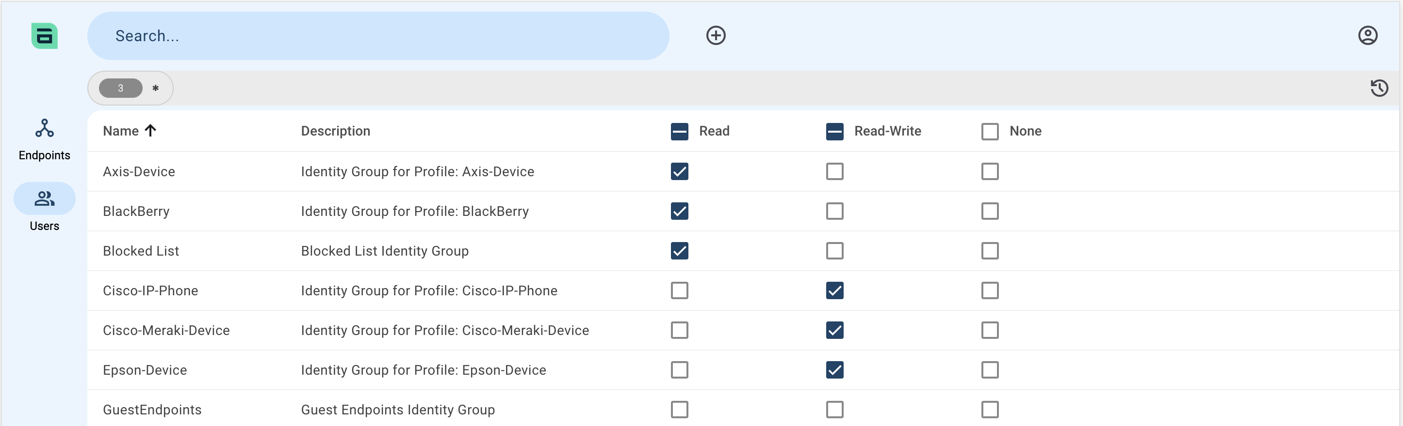 Edit the Identity Group-based Permissions